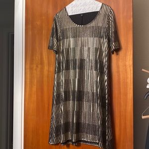 Gold loose fitting dress